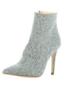Evita, Damen Stiefelette, Grau / Graumeliert