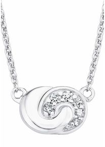 s.Oliver RED LABEL, Damen Silberkette 'Knoten', Silber