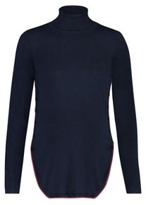 Esprit Maternity, Damen Pullover, Nachtblau / Rot