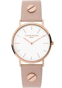 Liebeskind Berlin, Damen Uhr 'LT-0163-LQ', Beige / Rosegold