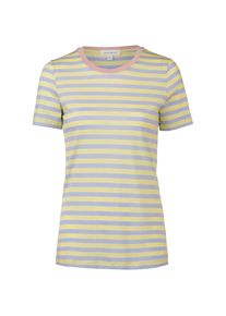 armedangels, Damen T-Shirt 'Lidaa', Hellblau / Hellgelb