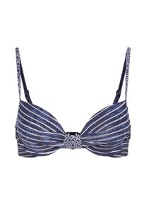 Esprit, Damen Bikini Top 'DONNA BEACH', Navy / Weiß