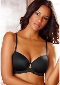 Lascana, Damen Schalen-BH, Schwarz