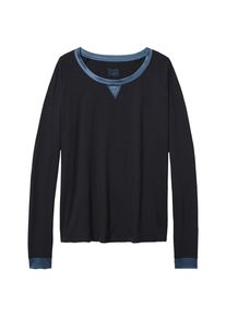Tommy Hilfiger, Damen Homewear 'Modal stretch fashion bn top ls', Kobaltblau