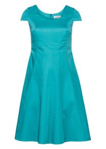 sheego Style, Damen Cocktailkleid, Türkis