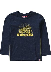 Lego Wear, Langarmshirt 'NINJAGO', Navy / Gelb