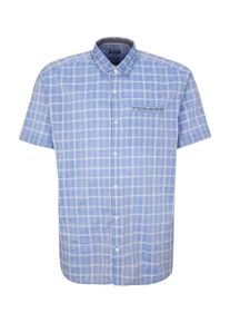 s.Oliver RED LABEL, Herren Hemd, Himmelblau / Weiß
