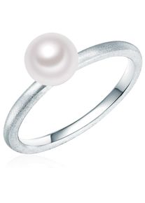 Valero Pearls, Damen Silberring mit Süßwasser-Zuchtperle, Silber