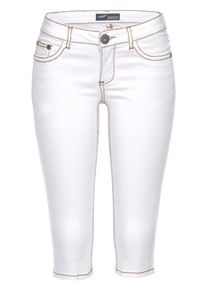 Arizona, Damen Caprijeans, Wei&szlig;