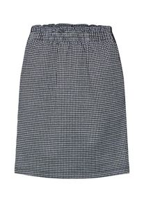 Tom Tailor Denim, Damen Rock, Schwarz / Wei&szlig;