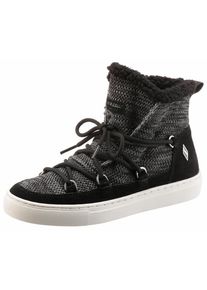 Skechers, Damen Winterboots, Schwarzmeliert
