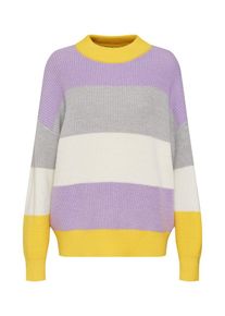 Another-Label Another Label, Damen Strickpullover 'Riboutt&eacute;', Gelb / Lila