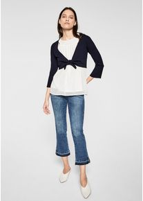 s.Oliver BLACK LABEL, Damen Bolero, Nachtblau