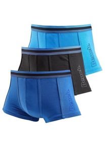 Bench, Herren Boxer (3 Stück), Blau / Türkis / Schwarz