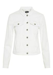 Pieces, Damen Jacke, Weiß