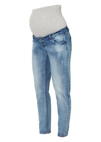 MAMALICIOUS, Damen Boyfriend Umstandsjeans, Blue Denim