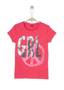 s.Oliver Junior, Mädchen Shirt, Dunkelpink