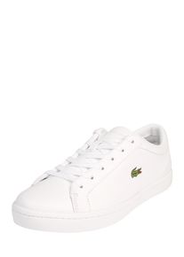Lacoste, Damen Sneakers mit Logo-Stickerei, Weiß