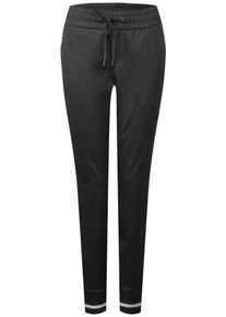 Street One, Damen Joggpants 'Bonny', Anthrazit