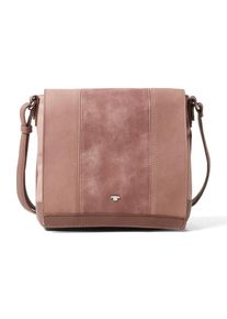 Tom Tailor, Damen Überschlagtasche 'Juna', Altrosa
