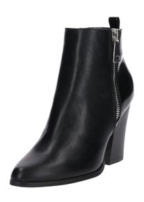 Only, Damen Stiefelette 'Blue zip Heeled Bootie', Schwarz