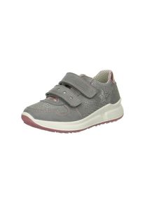Superfit, Mädchen Halbschuhe 'Merida', Grau / Pink / Weiß
