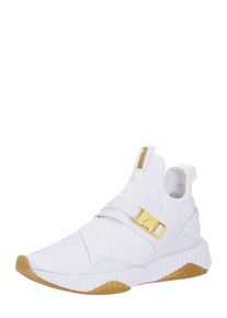 Puma, Damen Sportschuh 'Defy Mid Varsity', Gold / Wei&szlig;