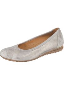Gabor, Damen Sportliche Ballerinas, Naturwei&szlig;