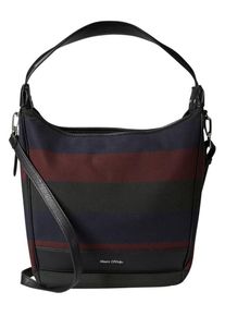 Marc O'Polo Marc O'Polo, Damen Hobo 'Liv', Dunkelblau / Dunkelgrün / Rot / Schwarz