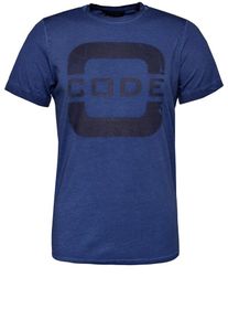 Code-Zero, Herren T-Shirt 'Foresail', Ultramarinblau / Dunkelblau