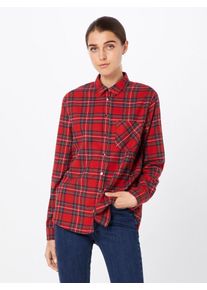 New Look, Damen Blusen '09.03 WW LEAD IN CHECK SHIRT P96', Rot