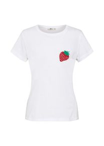 LTB, Damen Shirt 'PAWIBE T/S', Weiß