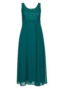sheego Style, Damen Abendkleid, Smaragd