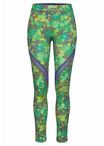 Shock Absorber, Damen Leggings, Grün / Mischfarben