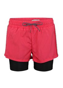 Guess, Damen Shorts, Pink / Schwarz