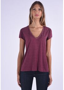 Kaporal5 Kaporal, Damen T-Shirt 'Time Raisin', Weinrot