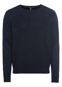 Banana Republic, Herren Pullover 'SOLID MERINO CREW', Navy