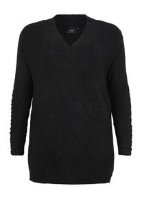 ZIZZI, Damen Pullover 'MCAMA', Schwarz