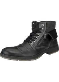 Rieker, Herren Schnürstiefel, Anthrazit