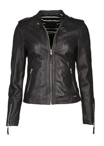 Mustang, Damen Lederjacke 'Nila', Schwarz