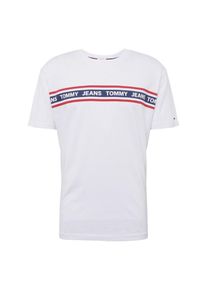Tommy Jeans, Herren Shirts 'TJM ESSENTIAL TAPE TEE E', Weiß