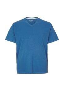 s.Oliver RED LABEL, Herren T-Shirt, Himmelblau