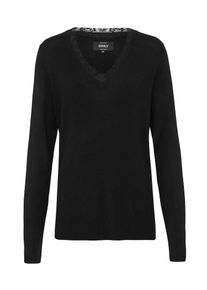 Only, Damen Pullover 'SYSSE', Schwarz