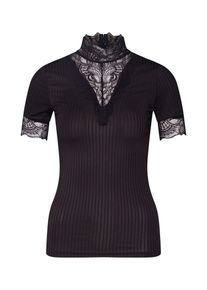 Jacqueline de Yong, Damen Shirt 'JDYRINE 2/4 HIGHNECK JRS NOOS', Schwarz