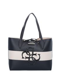Guess, Damen Tote Bag 'Bobbi Inside Out', Beige / Schwarz