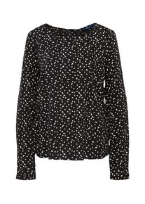 Tom Tailor, Damen Bluse, Schwarz / Weiß