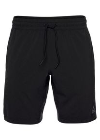 Reebok, Herren Funktionsshorts 'WOR Woven', Schwarz