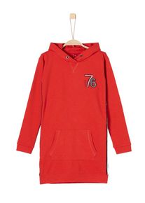 s.Oliver Junior, Mädchen Hoodie-Kleid, Rot