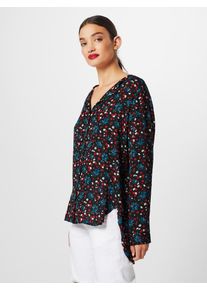 Selected Femme, Damen Bluse 'Slfdynella', Blau / Rot / Schwarz / Weiß