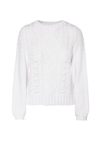 Only, Damen Pullover, Wei&szlig;